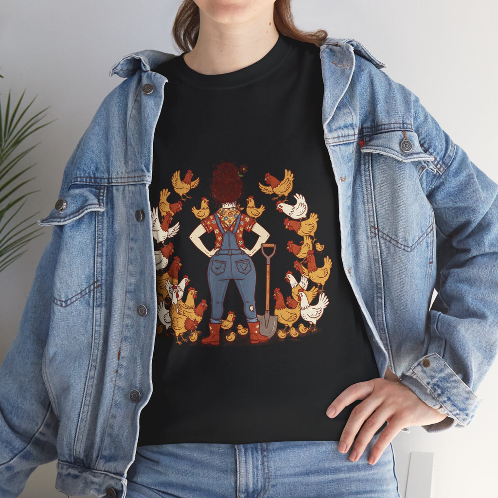 Crazy chicken lady