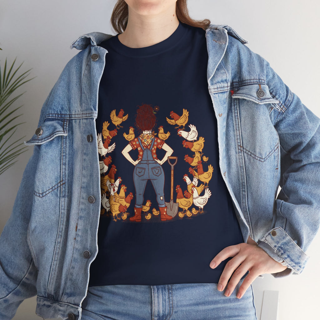 Crazy chicken lady