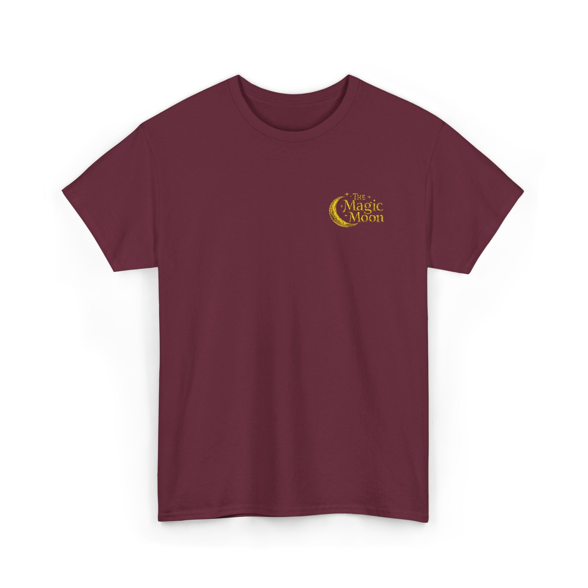 Moon & Stars Graphic Tee — "Choose Happy" Inspirational Cotton T-Shirt