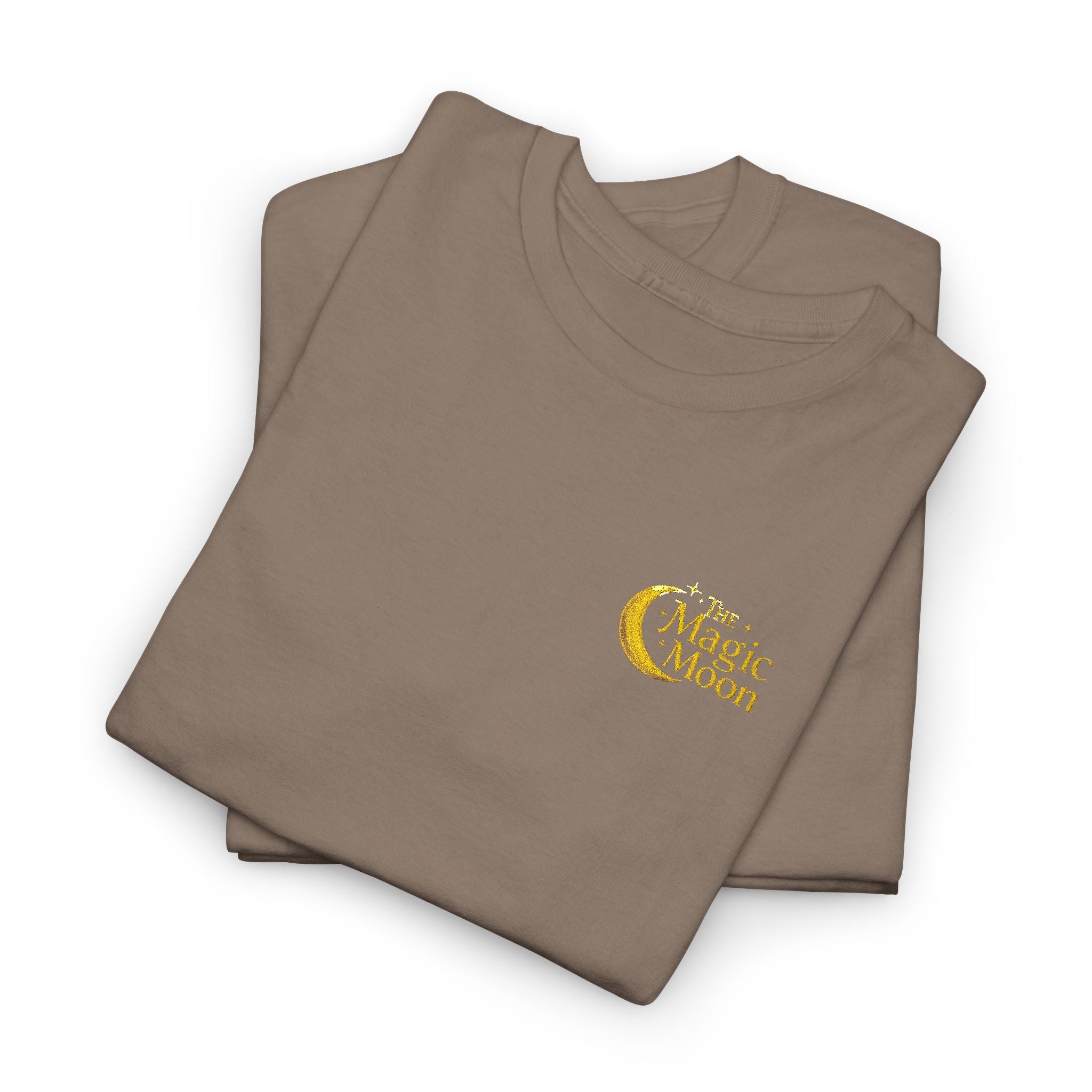 Moon & Stars Graphic Tee — "Choose Happy" Inspirational Cotton T-Shirt