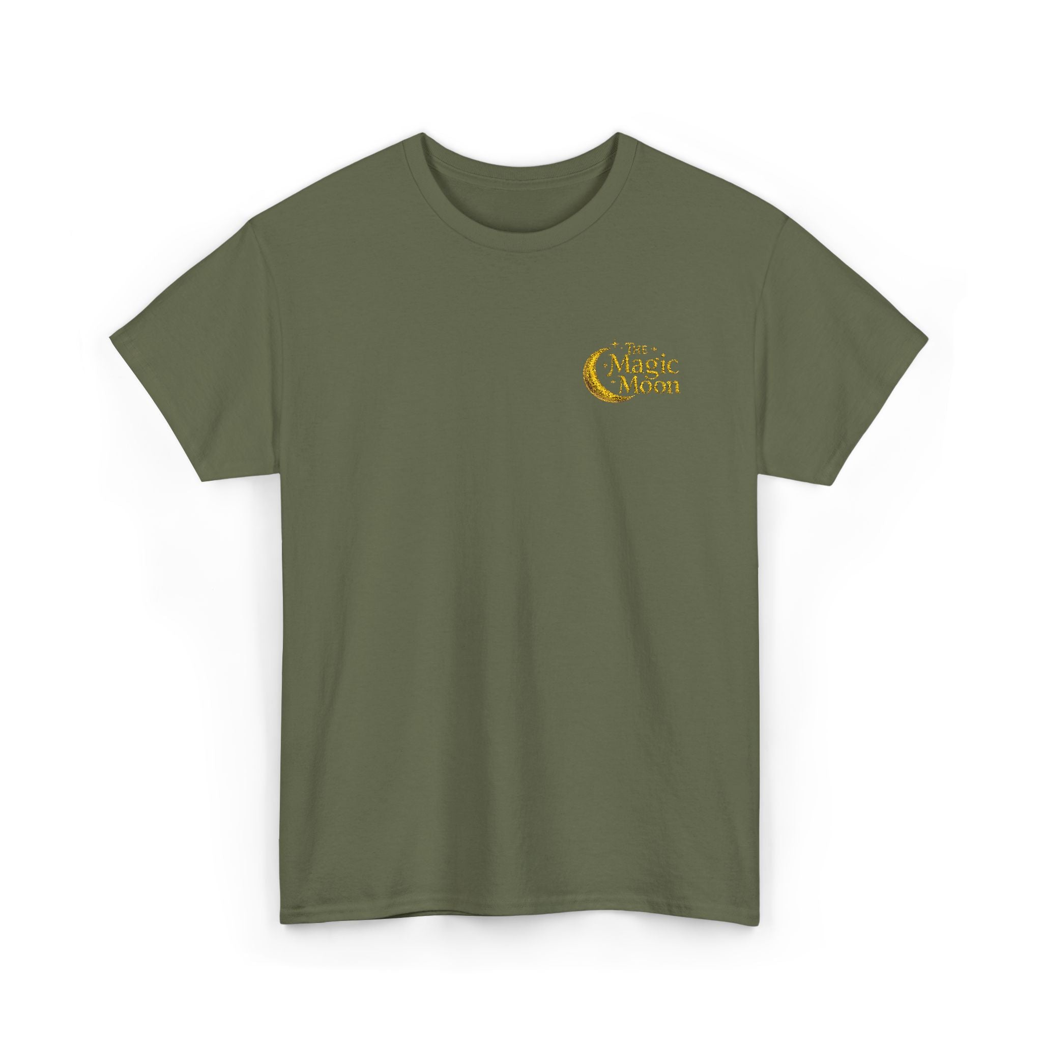 Moon & Stars Graphic Tee — "Choose Happy" Inspirational Cotton T-Shirt