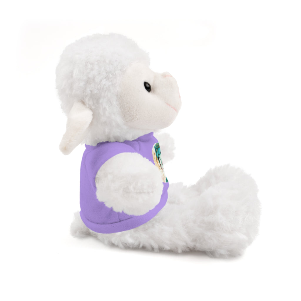 Personalized Plush Bear with Custom Tee — Cute Cartoon Portrait