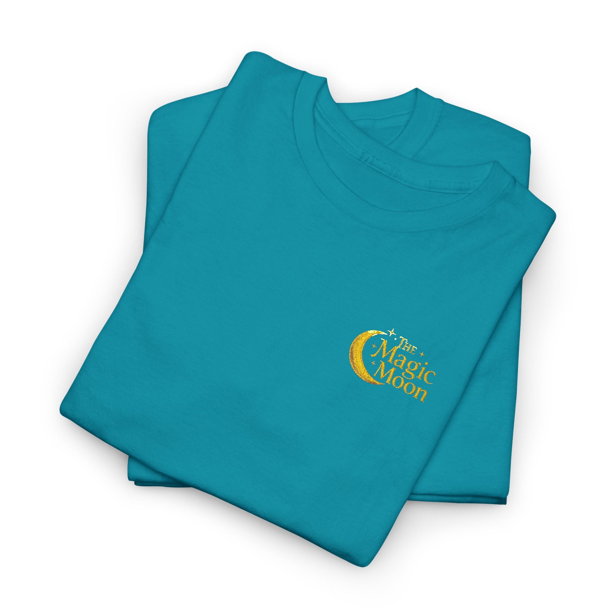 Moon & Stars Graphic Tee — "Choose Happy" Inspirational Cotton T-Shirt