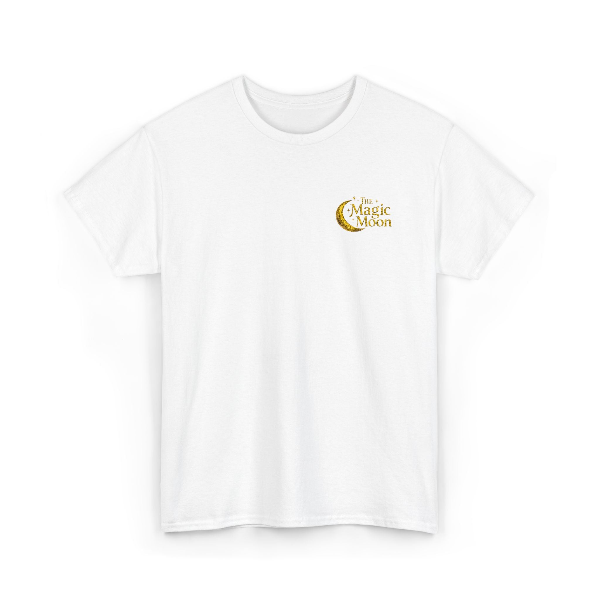 Moon & Stars Graphic Tee — "Choose Happy" Inspirational Cotton T-Shirt