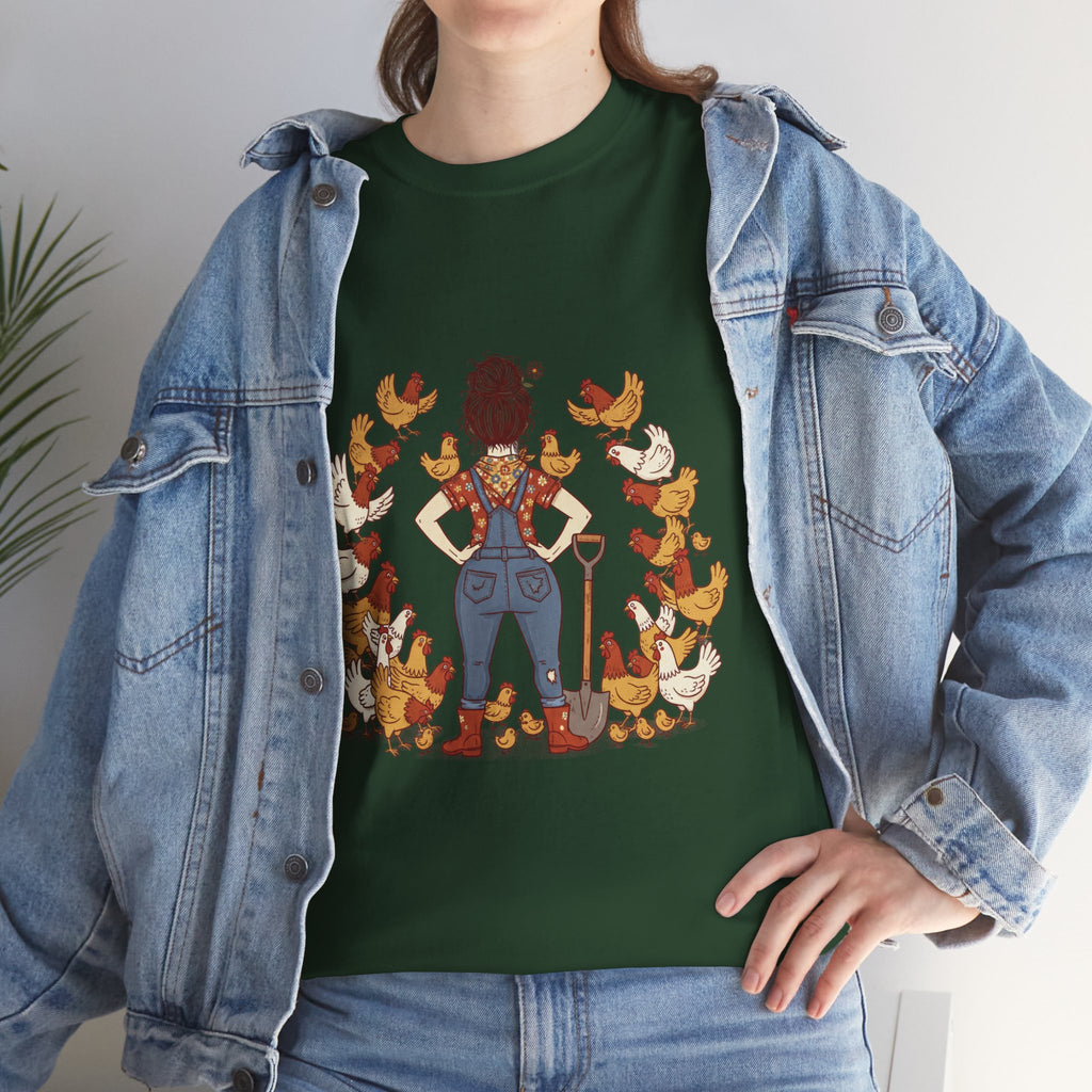 Crazy chicken lady