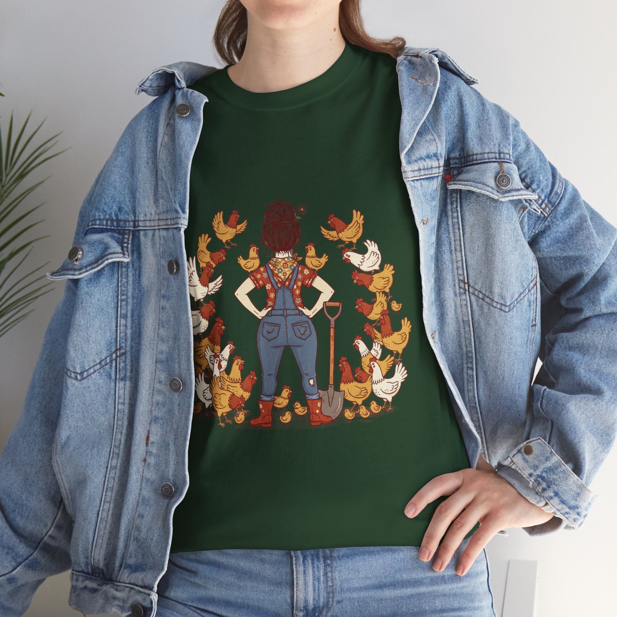 Crazy chicken lady