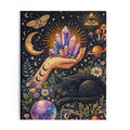 Mystic Crystal & Cat Puzzle — Spiritual 120/252/500-Piece Jigsaw