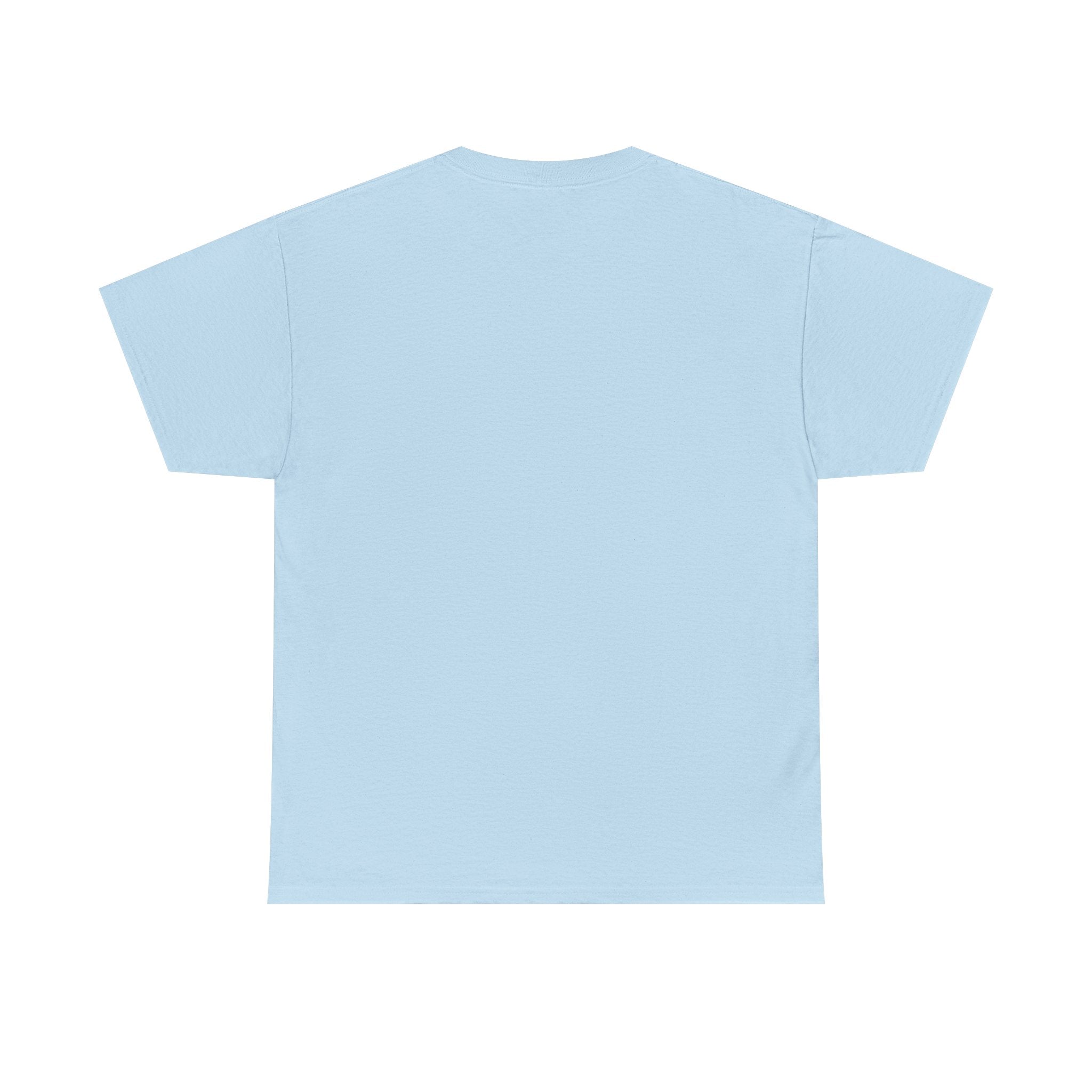 T-Shirt — Watercolor Rainbow Heart Design