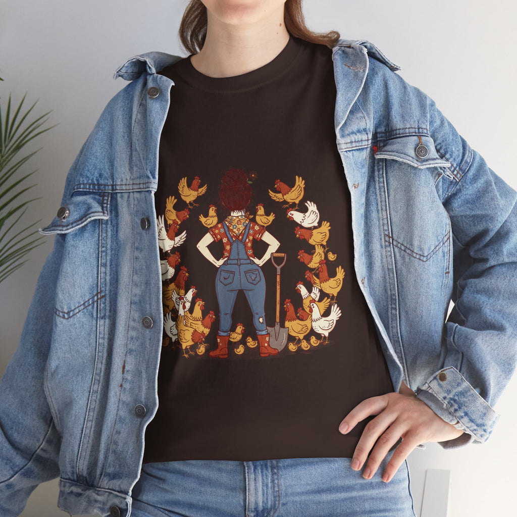 Crazy chicken lady