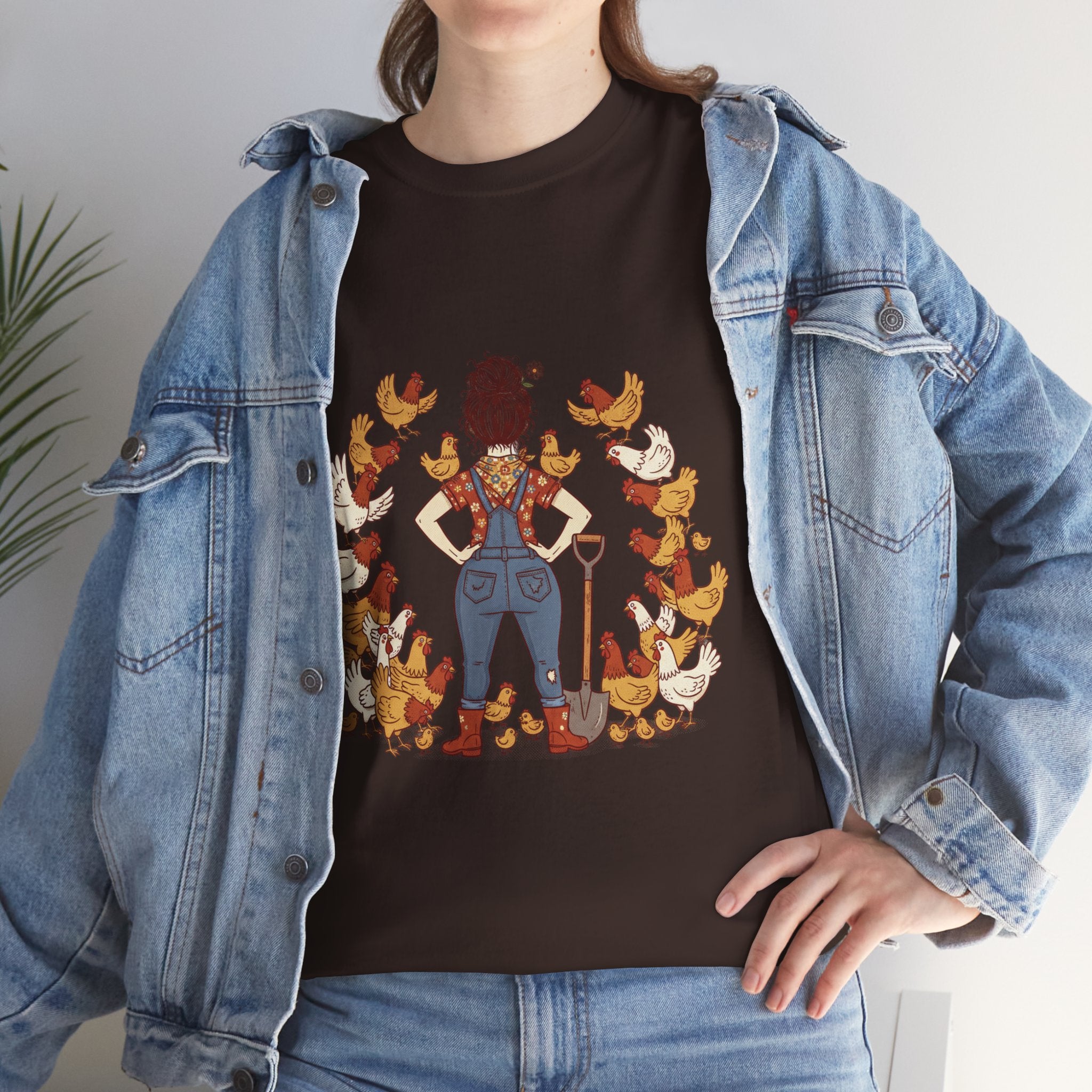 Crazy chicken lady