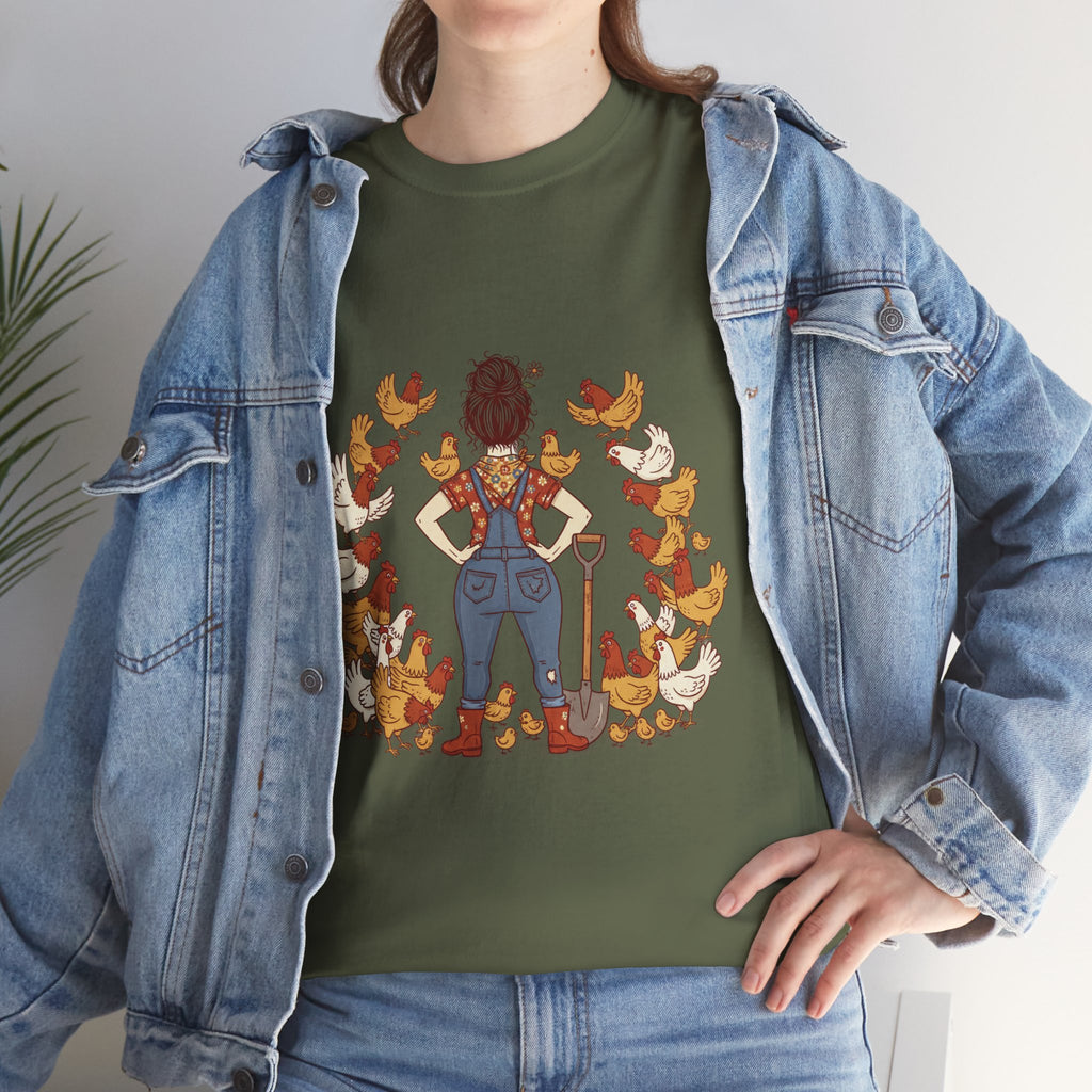 Crazy chicken lady