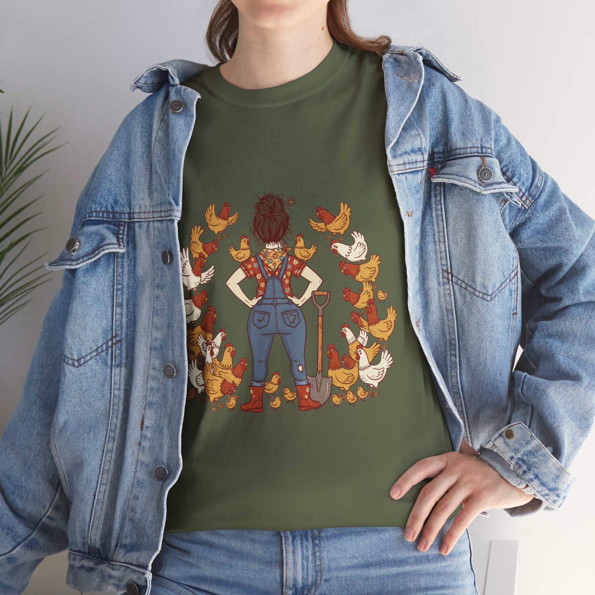 Crazy chicken lady