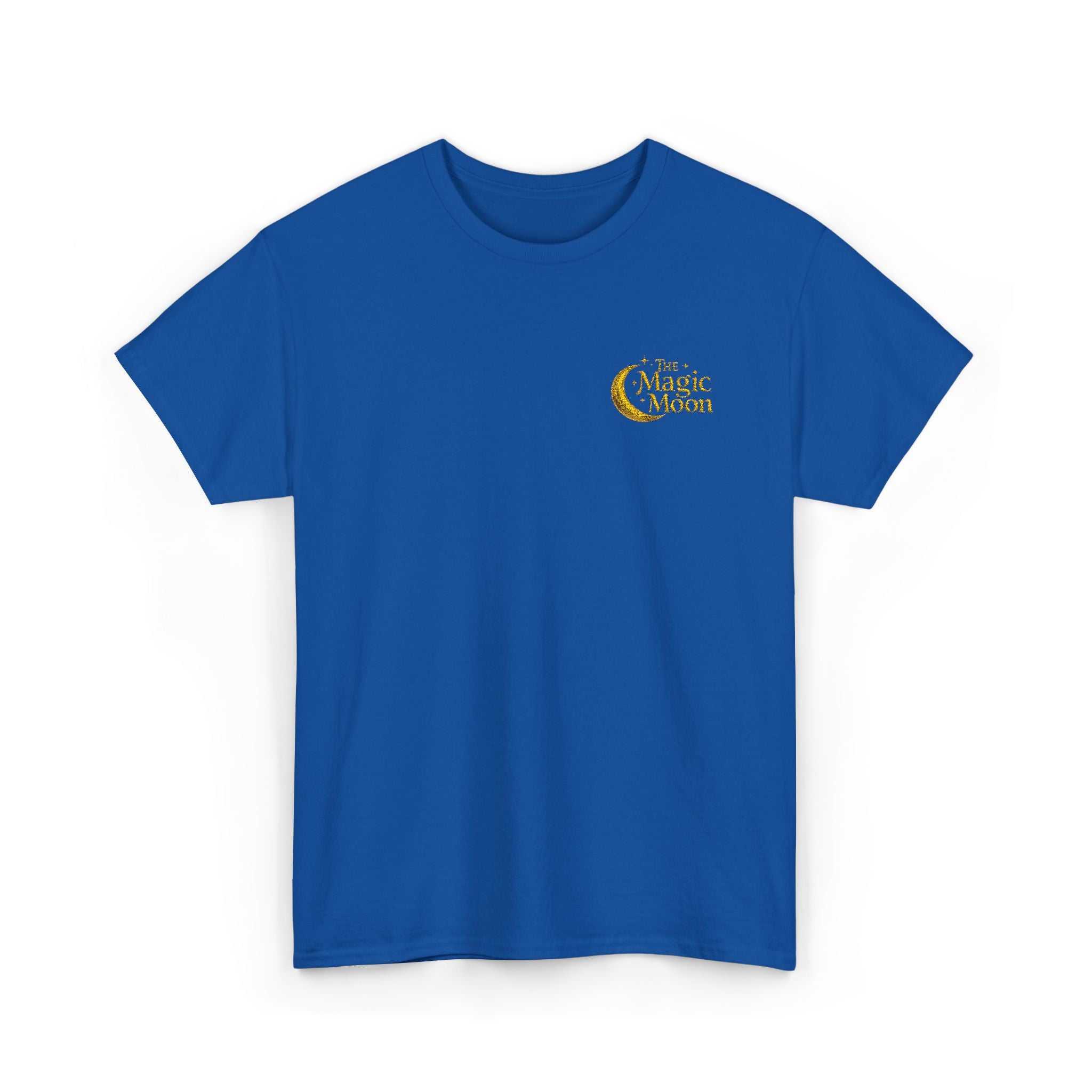 Moon & Stars Graphic Tee — "Choose Happy" Inspirational Cotton T-Shirt