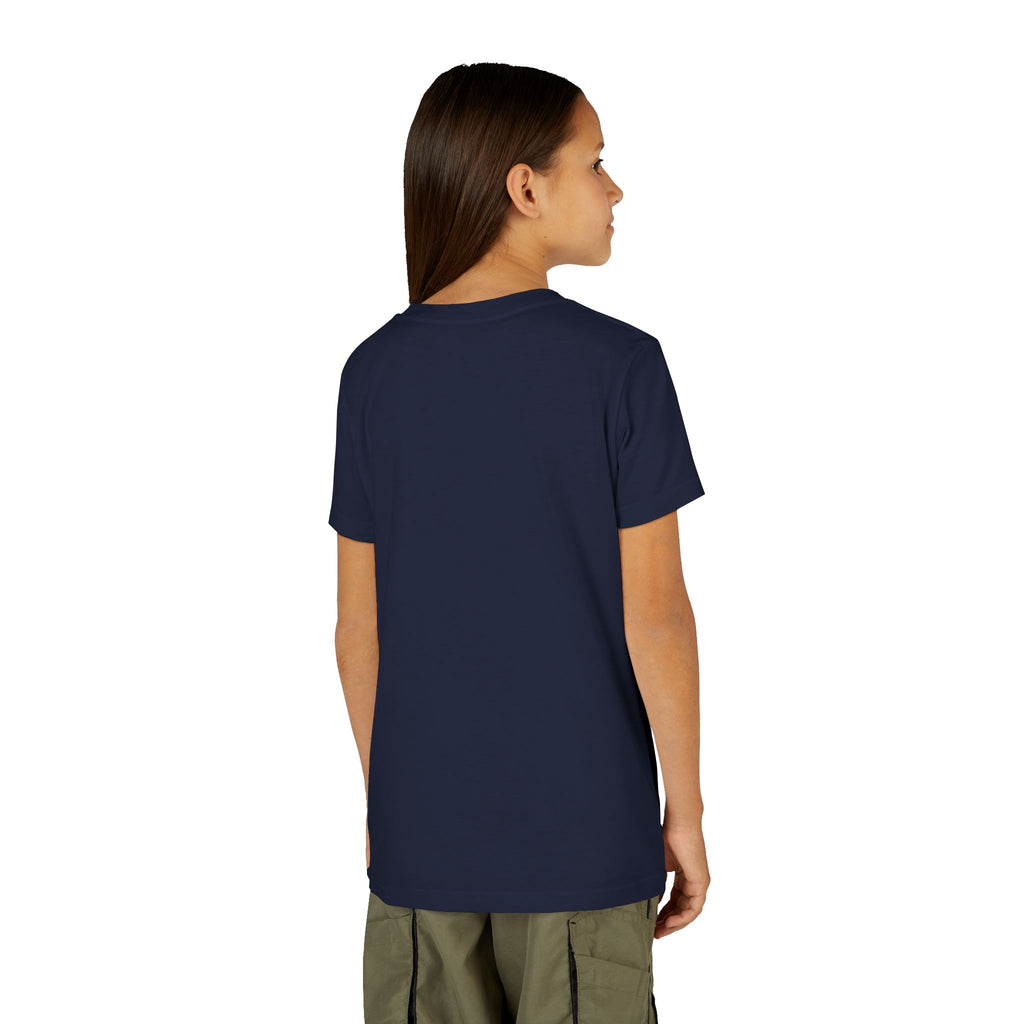 Kids Tee — Cute Dragon “I’m Just Here for the Snacks” Graphic T-Shirt