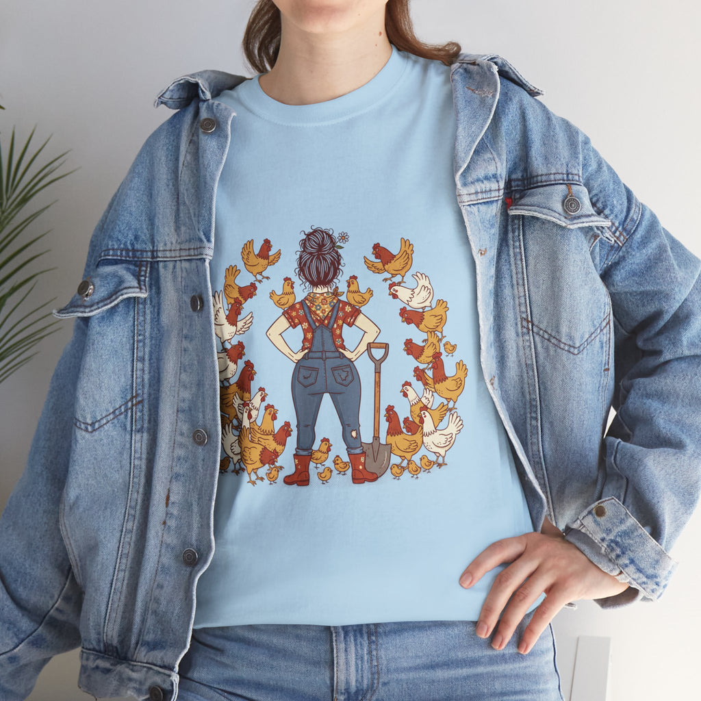 Crazy chicken lady