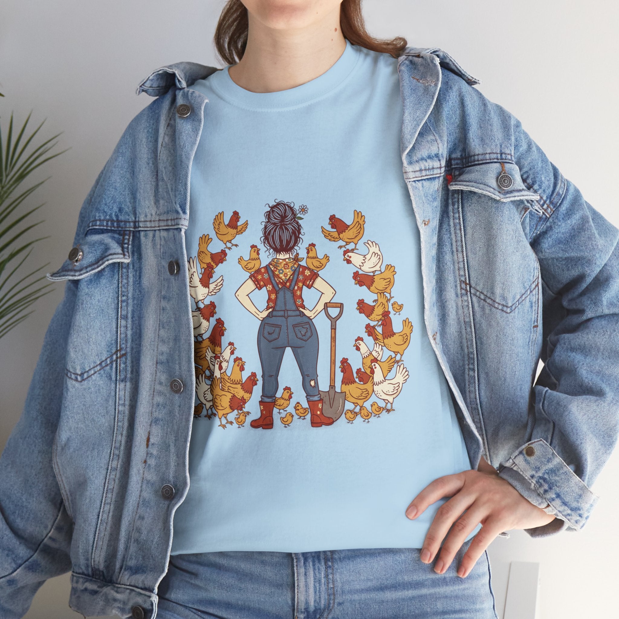 Crazy chicken lady