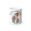 Color Morphing Mug — "One Cup Is Never Enough" Mom Fuel Coffee Mug (11oz)
