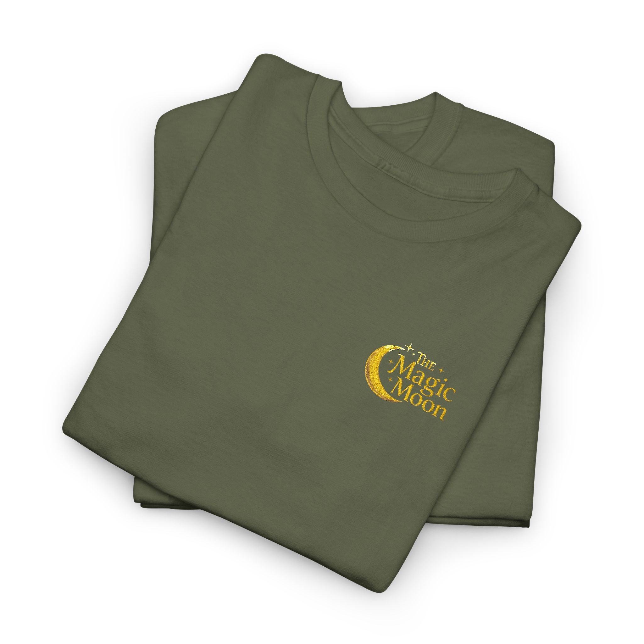 Moon & Stars Graphic Tee — "Choose Happy" Inspirational Cotton T-Shirt
