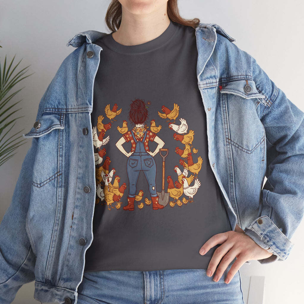 Crazy chicken lady
