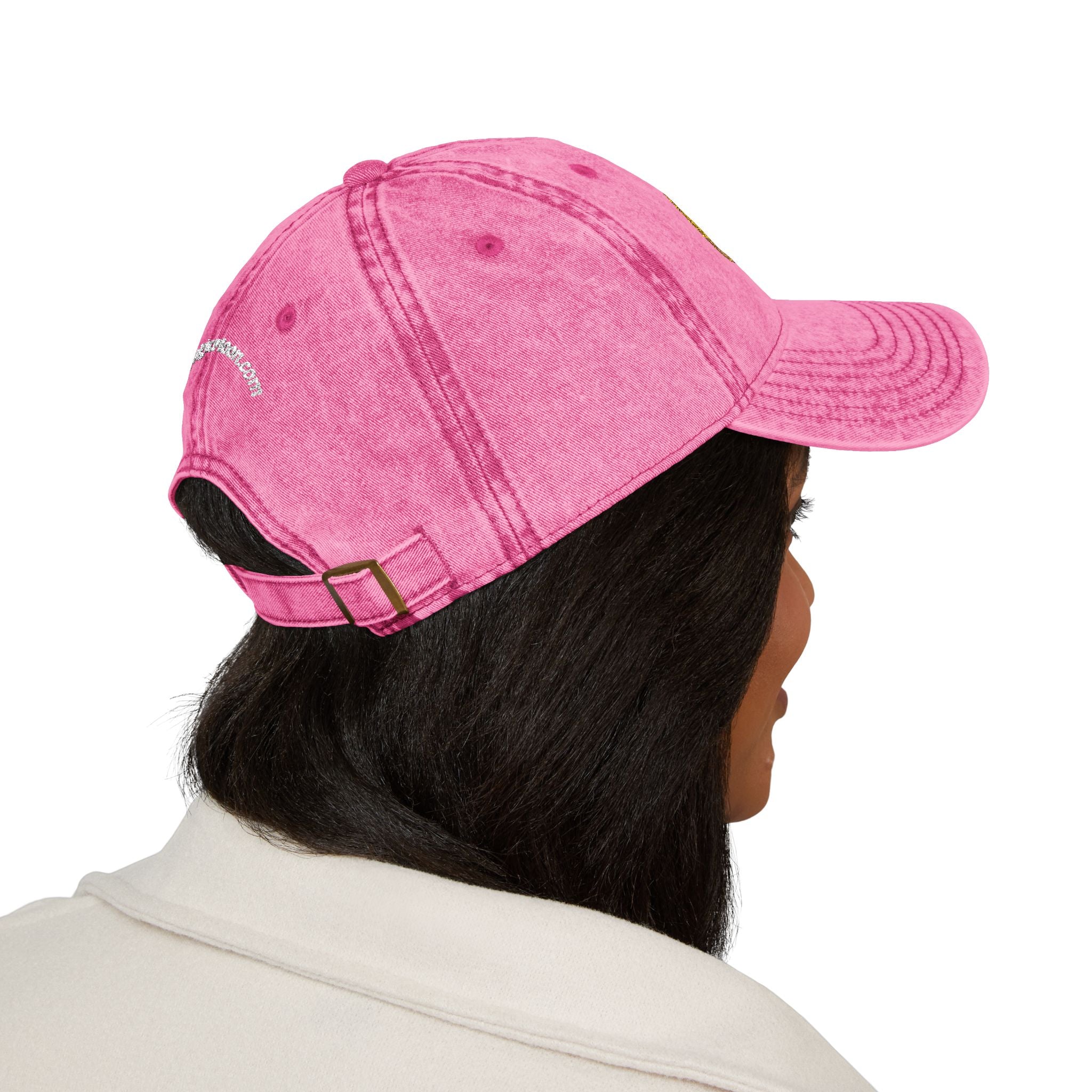 Vintage Embroidered Cap – "The Magic Moon" Distressed Baseball Hat